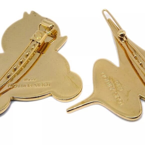 Louis Vuitton Hair Barrette Panda Onion Head Flower Boy M92595 141290 main image 5
